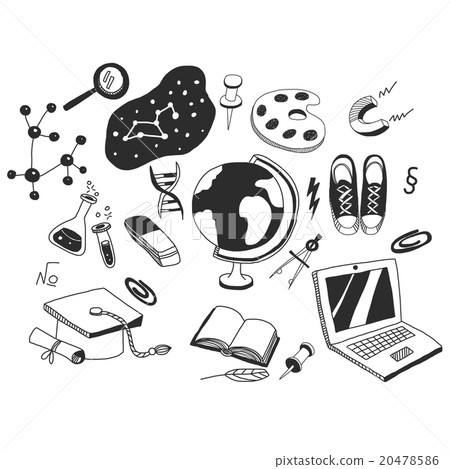 Vector set of education icons Vector set of education icons 20478586