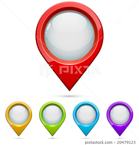 Color map pointer set - Stock Illustration [20479123] - PIXTA