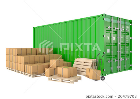 Cargo shipping concept Cargo shipping concept 20479708