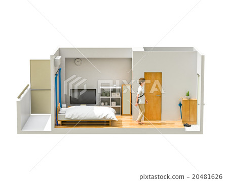 一室公寓 20481626