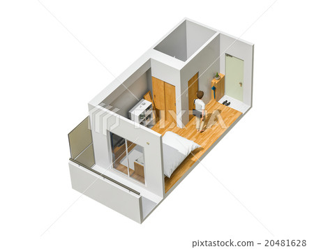 一室公寓 20481628