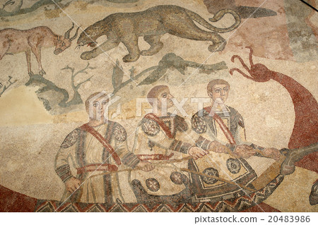 Mosaict Roman Villa Romana del Casale, Sicily 20483986