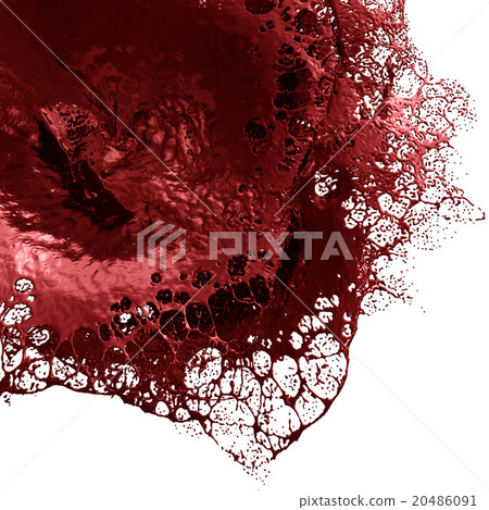 Ketchup, Blood, Red liquid Splashing. 20486091