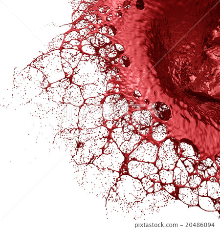 Ketchup, Blood, Red liquid Splashing. Ketchup, Blood, Red liquid Splashing. 20486094