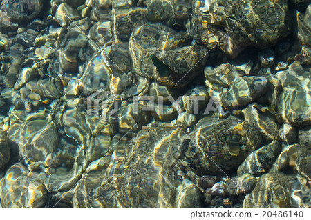 rocks under the water on the ocean rocks under the water on the ocean 20486140