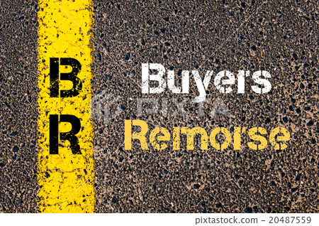 Business Acronym BR Buyers Remorse Business Acronym BR Buyers Remorse 20487559