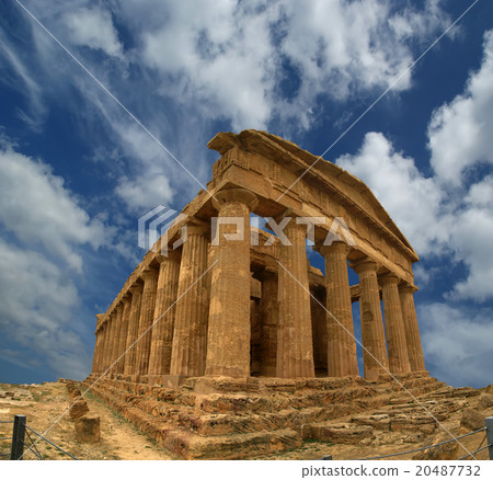 Ancient Greek temple of Concordia, Sicily 20487732