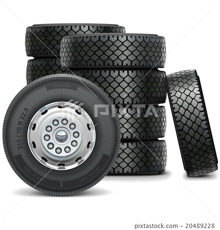 Vector Bus Wheels 20489228