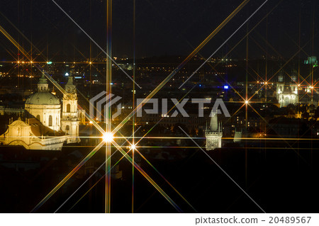 Prague at night. 20489567