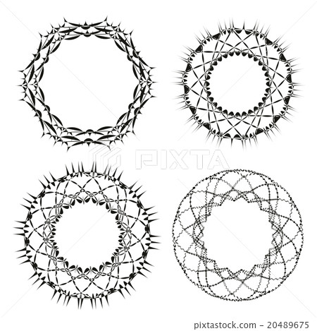 Set of Circle Ornamentrs 20489675