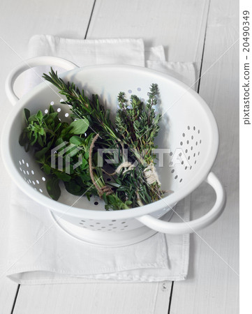 Mixed fresh herbs 20490349