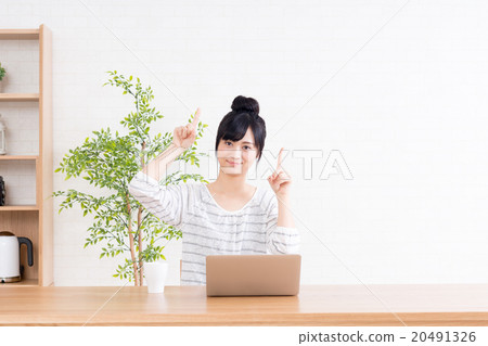 A young lady (personal computer) A young lady (personal computer) 20491326