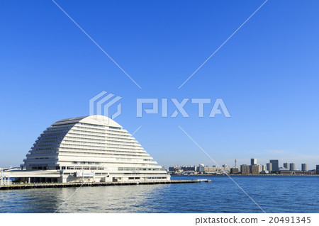 Kobe middle jetty landscape Kobe middle jetty landscape 20491345