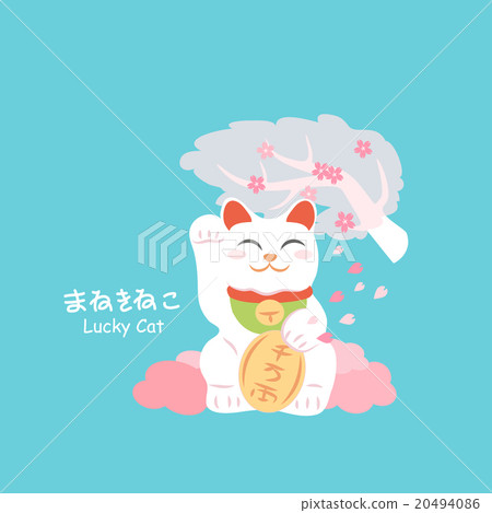 Japanese lucky cat Japanese lucky cat 20494086