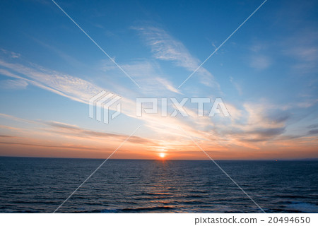 釧路的夕陽輝光 20494650