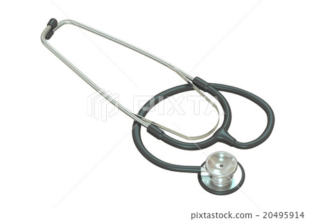 Black stethoscope Black stethoscope 20495914