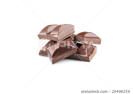 Dark chocolate bars 20496259