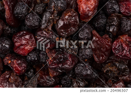 Dried cranberries, cherries and blueberries 20496307