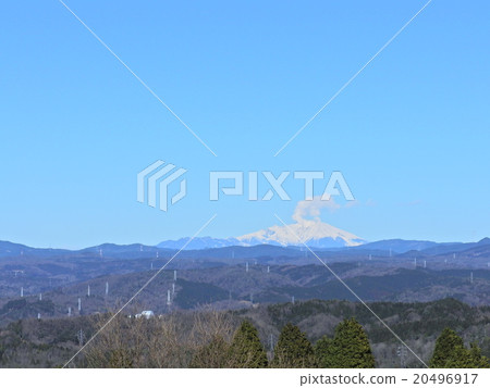 Mt. Ontaki desiring from Toki City, Gifu Prefecture 20496917