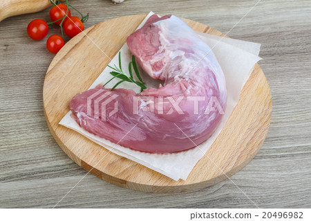 Raw pork fillet Raw pork fillet 20496982