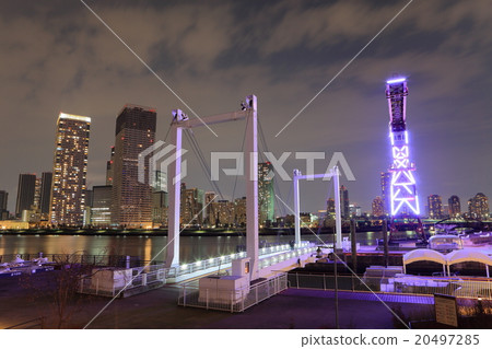 水上巴士站,夜景 水上巴士站,夜景 20497285