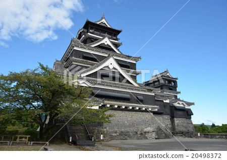 地震前的熊本城堡 20498372