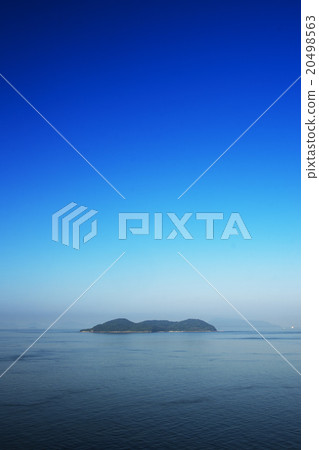 瀨戶內地春天風景藍天 瀨戶內地春天風景藍天 20498563