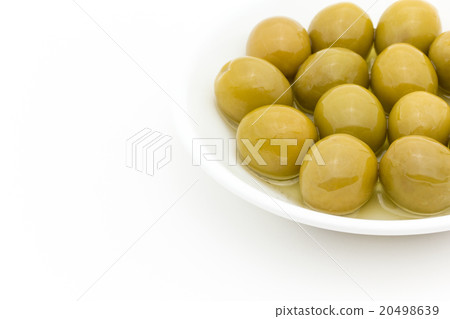 Green olives: Green Olive 20498639