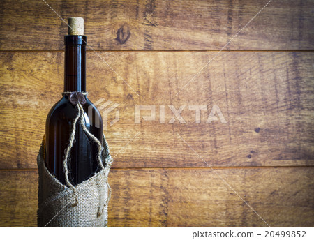Red wine bottle. Red wine bottle. 20499852
