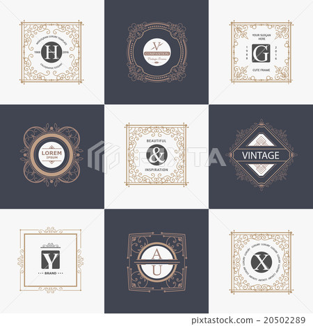 Monogram luxury frame 20502289