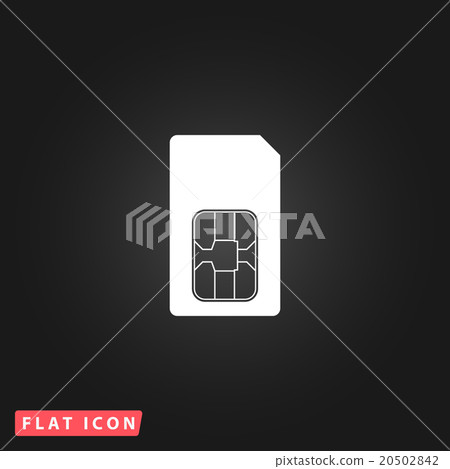 Sim card icon Sim card icon 20502842