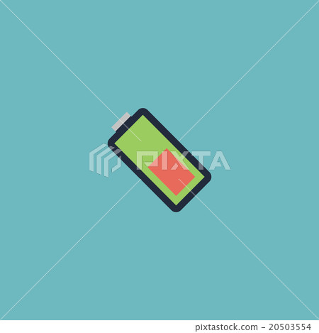 battery flat icon 20503554