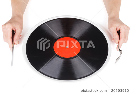musical plate on the dining plate 20503910