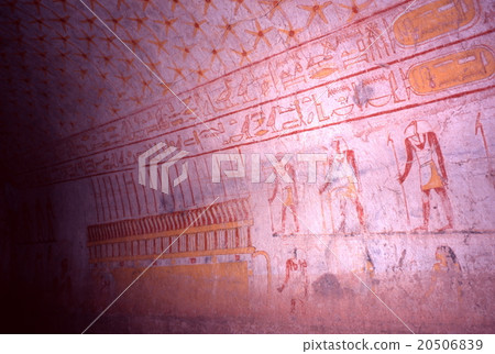 Mural painting of the royal tomb in El · Kulu Mural painting of the royal tomb in El · Kulu 20506839