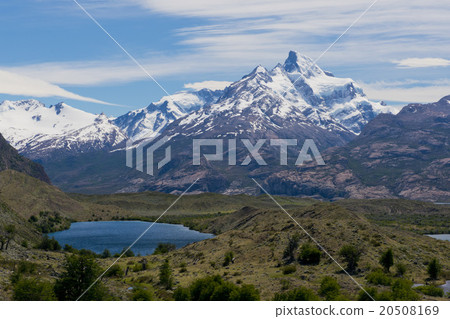 Lakes and Andes from Estancia Cristina Lakes and Andes from Estancia Cristina 20508169