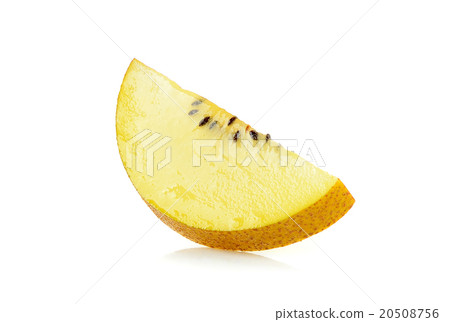 Yellow gold kiwi fruit isolated on the white Yellow gold kiwi fruit isolated on the white 20508756