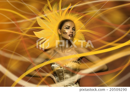 Beautiful sun girl Beautiful sun girl 20509290
