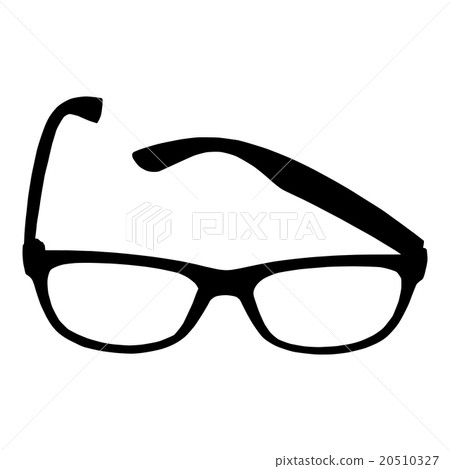 Eye glasses on white background Eye glasses on white background 20510327