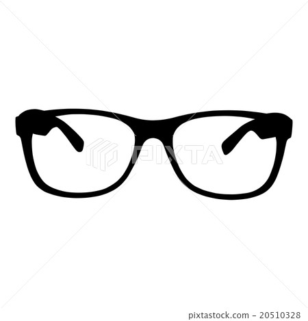 Eye glasses on white background 20510328