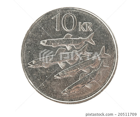 Icelandic 10 krona coin Icelandic 10 krona coin 20511709