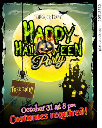 Halloween poster background. EPS 10 Halloween poster background. EPS 10 20512580
