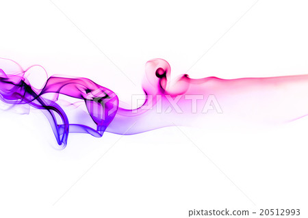 Smoke on white background Smoke on white background 20512993