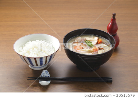 豬肉汁和米飯 20513579