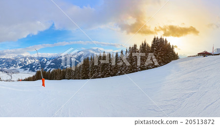 Mountains ski resort Zell-am-See Austria 20513872