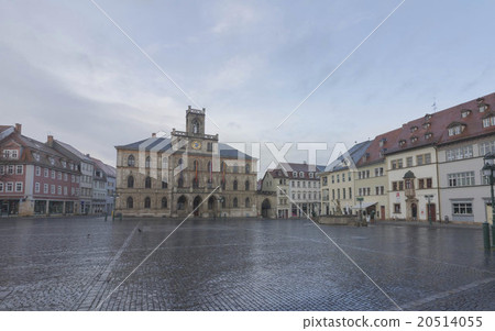 town hall and market place Weimar  Germany 20514055