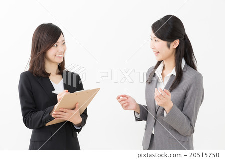 女商人白色後面圖像 20515750