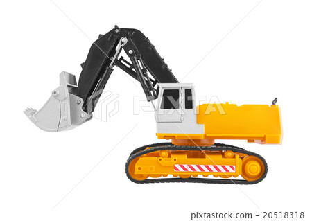 Bulldozer isolated on white Bulldozer isolated on white 20518318