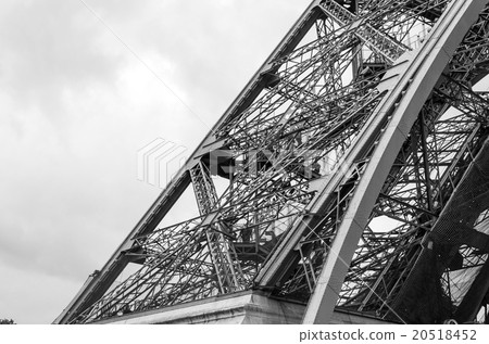 Eiffel Tower architecture detail Eiffel Tower architecture detail 20518452