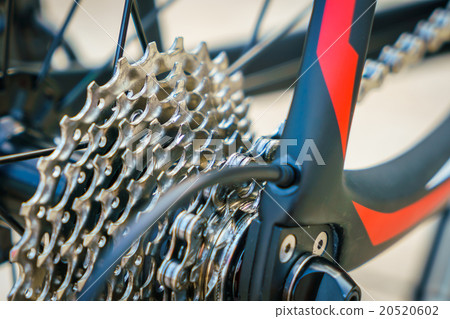 Close up of Bicycle gears 20520602