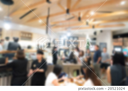 Abstract blur restaurant background Abstract blur restaurant background 20521024